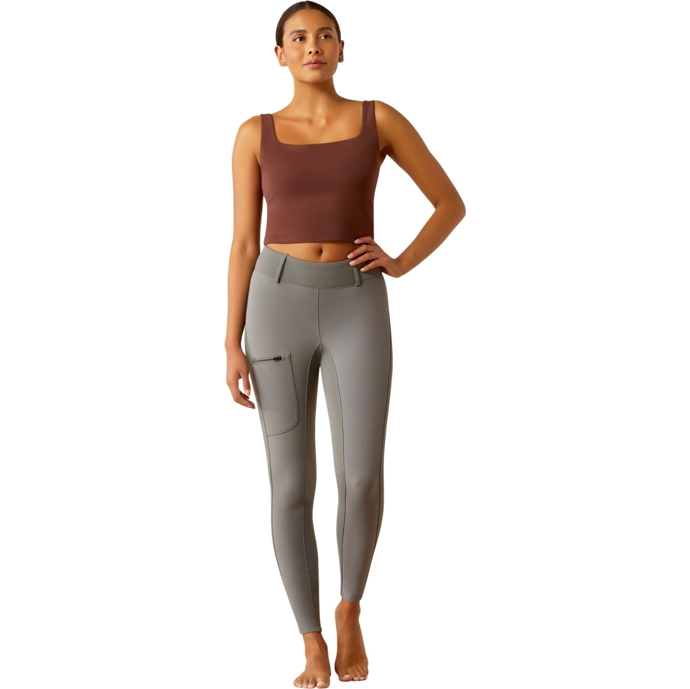 Ariat Womens Boreas 2.0 Half Grip Tight 10052012 - Quiet Shade